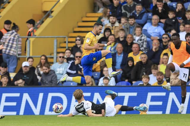 Action during the Sky Bet League 1 match against Exeter City FC at the One Call Stadium, 03 May 2025, Photo credit Chris & Jeanette Holloway / The Bigger Picture.media