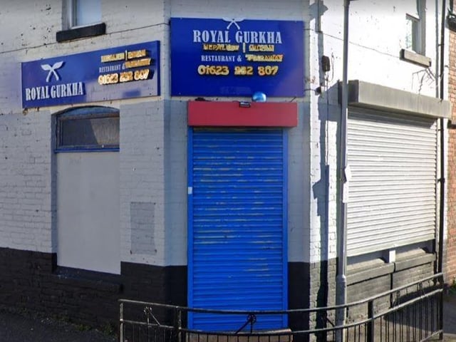 Royal Gurkha, on Tilford Road, Newstead Village, is rated at 4.5.