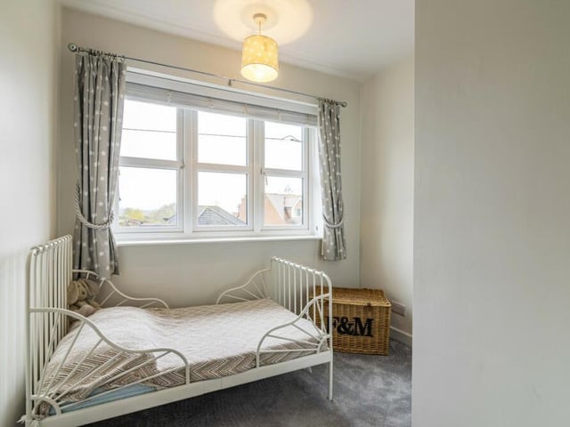 The last of the five bedrooms to take a look at is the smallest.