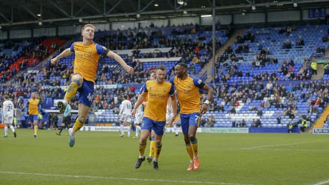Mansfield Town have climbed the table with 18 points from their last 10 matches.