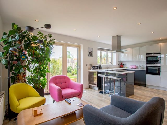 This room has bi-fold doors onto the garden.