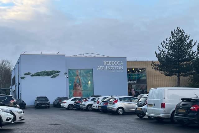 The Rebecca Adlington Leisure Centre in Mansfield.