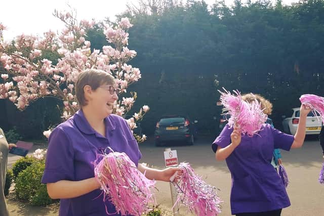 Burlington Care staff take part in activities