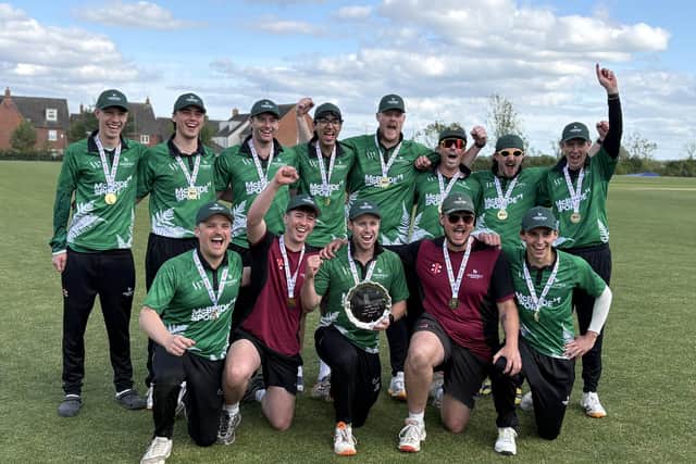 Farnsfield Cricket Club crowned National Champions in the ECB Vitality Club Plate T20 Competition.