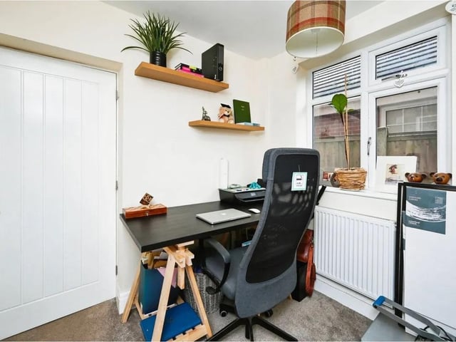 The property has a study/home office ideal for those who need space to work from home.