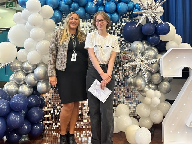 Amelia Hudson achieved 4 grade 9’s, 1 grade 8, 3 grade 7s and a 6, Leah Hyatt achieved 5 grade 8’s and 4 grade 7s at Manor Academy.