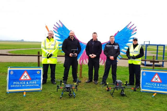 Police drone pilots were granted extended access to Langar Airfield in order to hone their potentially life-saving skills.