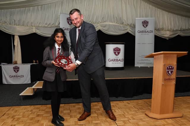 The Head Teacher’s Award went to Year 8 student Dhanushiya Asaithambi. (Image: submitted)