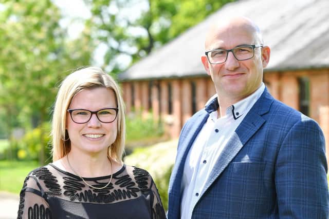 Karen and Ben Wheeler, owners of X-Press Legal Services Debyshire and Nottinghamshire