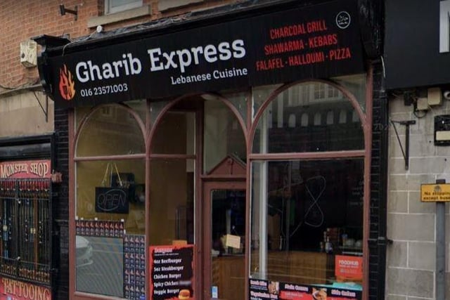 Gharib Express on Leeming Street was given a three-star rating