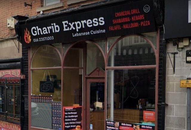 Gharib Express on Leeming Street was given a three-star rating
