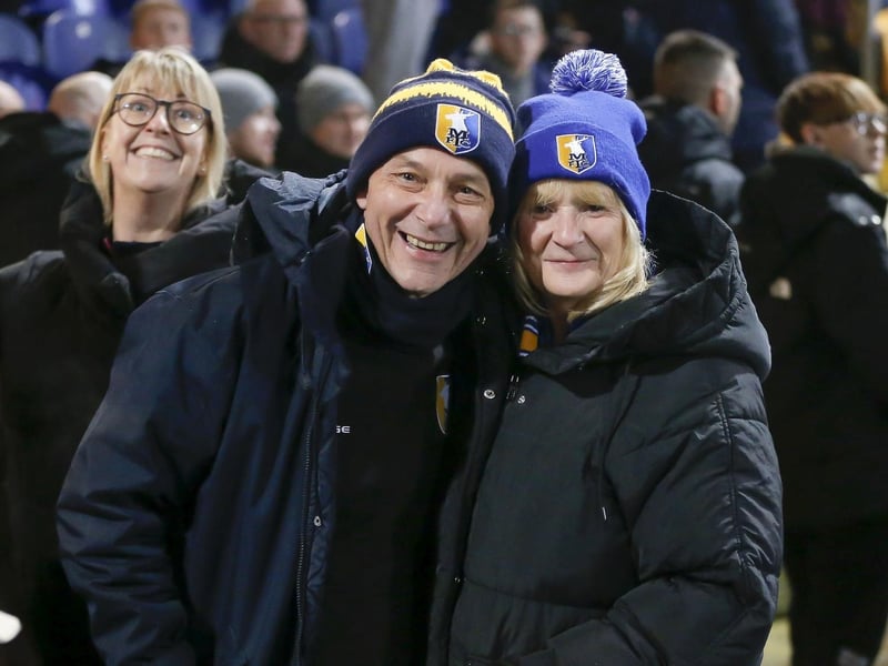 Mansfield Town fans watched a stunning win for Stags.