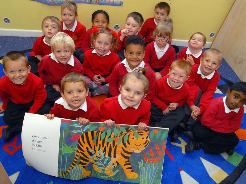 Morvern Park Primary School's Tiger group who were taught by Miss Machin in 2012