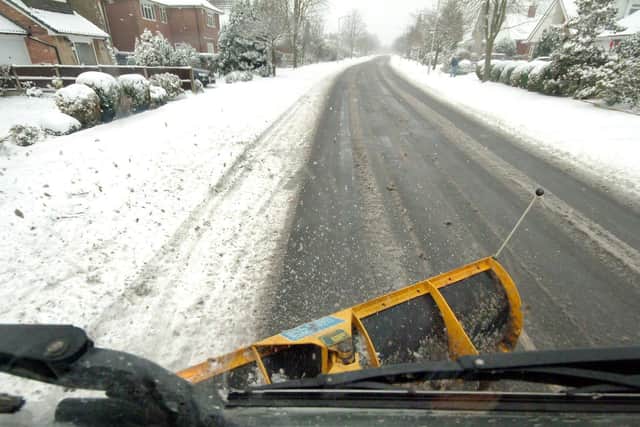 Snow in Mansfield