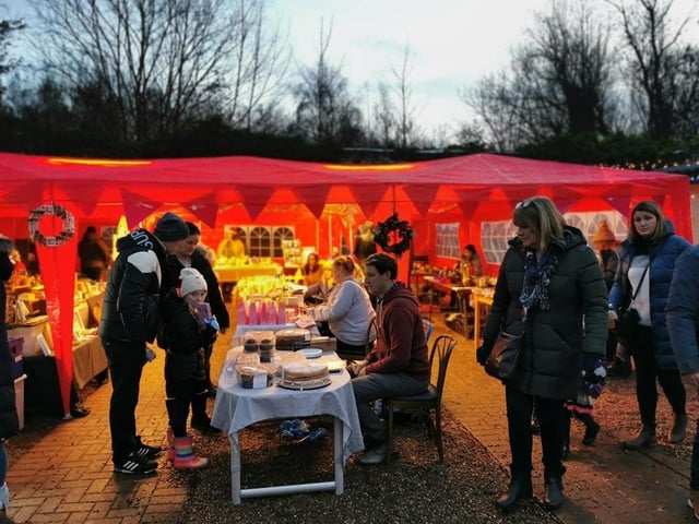 Anne Bennett attended the fair and said it had a 'great' atmosphere.