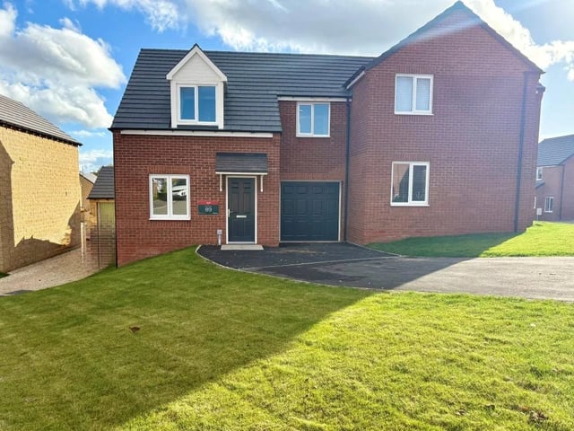 Key Features include three spacious bedrooms, contemporary kitchen, modern bathroom, South-facing garden, large driveway, bright and airy living spaces with a practical, modern layout and garage with plenty of storage. For more information contact Fairdeal Properties 02045 173.