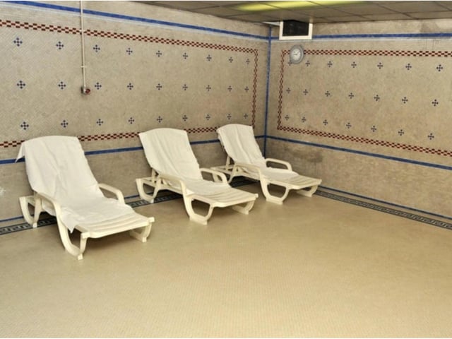 The original Turkish Baths were a popular attraction.