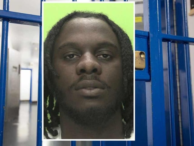 David Onigbanjo, 27, of Chestnut Grove, Nottingham, pleaded guilty to two counts of possession with intent to supply Class A drugs. He was jailed for four years and three months. (Picture: Nottinghamshire Police.)