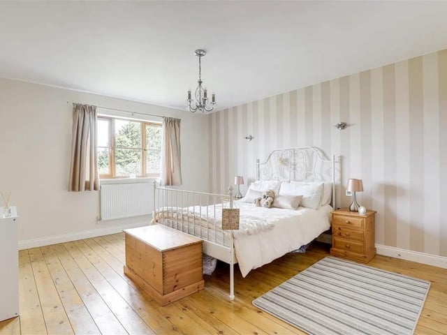 One of four spacious bedrooms in this family property.