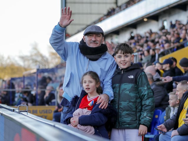 Mansfield Town fans enjoyed a big win over Salford City.