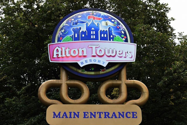 Alton Towers Resort, in Alton, Staffordshire, scored 5.7/10.
The theme park and resort in Staffordshire soared to the top thanks to its extensive spooky theming, with eight Halloween-specific attractions available - including their new Daz Games escape room - compared to just three at Drayton Manor.  
However, Alton Towers was let down by its price and, subsequently, its value for money, as it’s the second-most expensive park in the ranking as tickets retail for £73 online.  
(PAUL ELLIS/AFP via Getty Images)