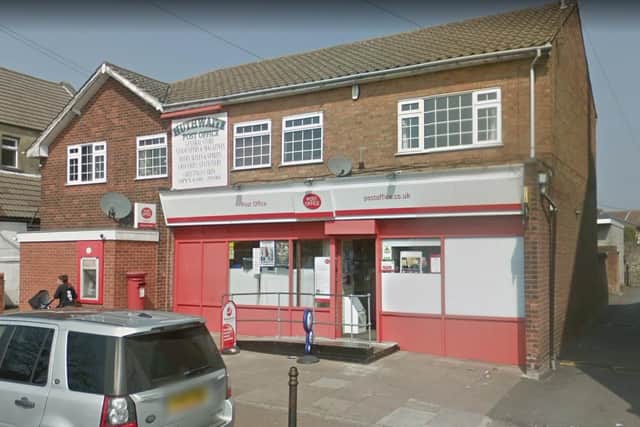 Huthwaite Post Office, Market Street.