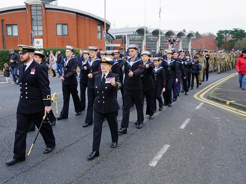 Mansfield remembrance day.
