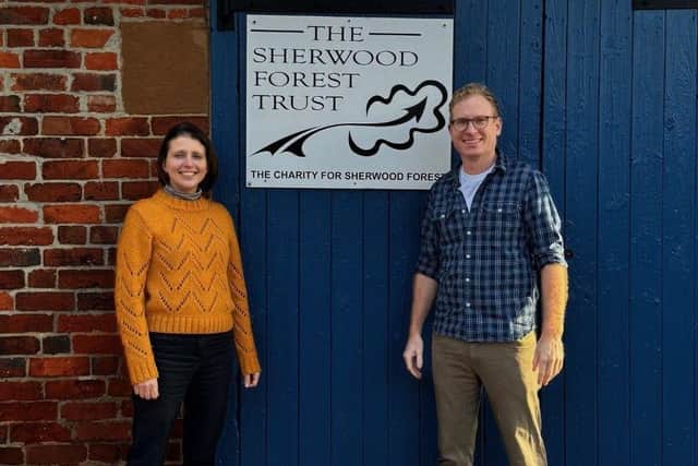 New CEO Helen Sullivan, with new Chair of Trustees, Andrew Jeffcutt