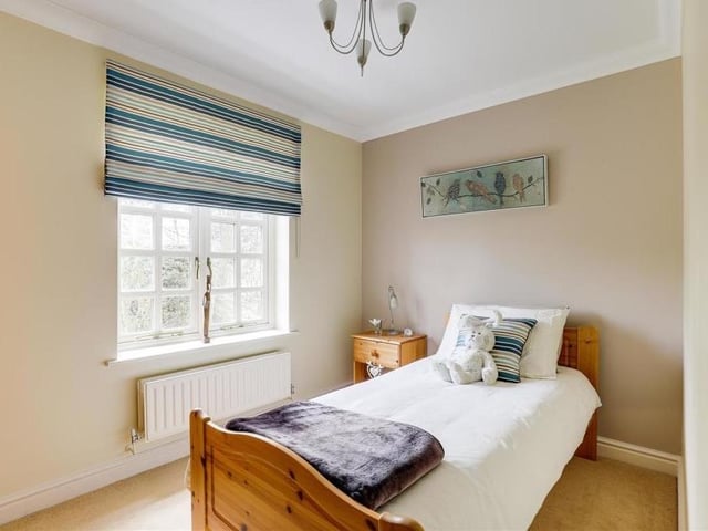 Like the other two bedrooms on the first floor, this one is a good size and very well presented. Again, the floor is carpeted.
