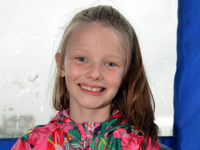 Summer Festival at Carr Lane Park, Warsop, pictured is Iylah Roberts, eight