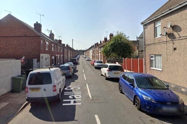 Hall Street, Mansfield.