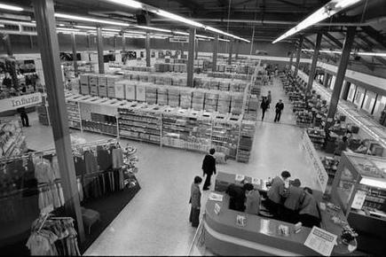 Tesco, Oak Tree Lane 1980.