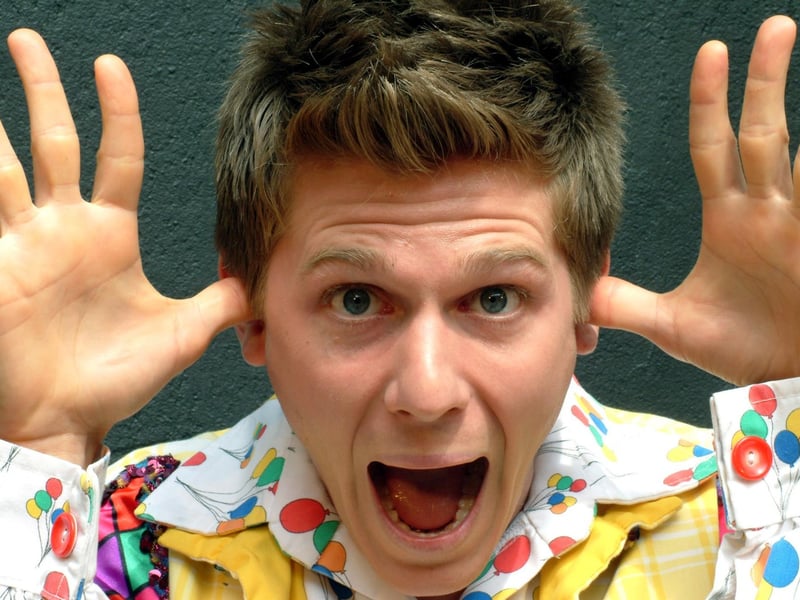 Mansfield's Palace Theatre launched the pantomime of Sleeping Beauty in 2008. Pictured; US TV personality Mike Fischetti as Silly Billy.
