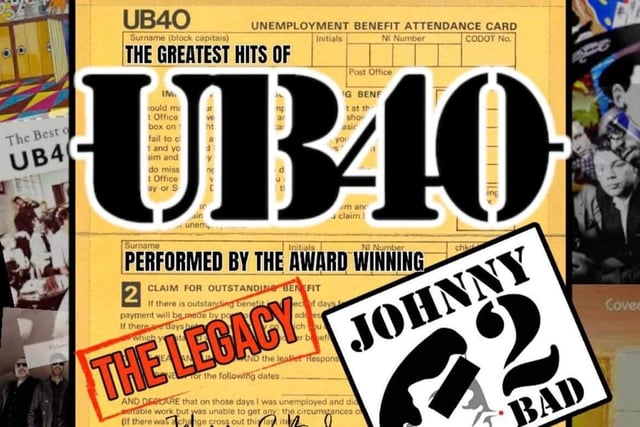 UB40 the Legacy will be performed by the internationally acclaimed Johnny2bad, recreating the greatest sounds from Birmingham reggae legends UB40. Hear all the hits including Red Red Wine, Kingston Town, Rat in mi Kitchen, Food For Thought and many more in an electrifying energetic performance by this eight-piece band including a three-piece horn section who have been personally endorsed by Ali Campbell.