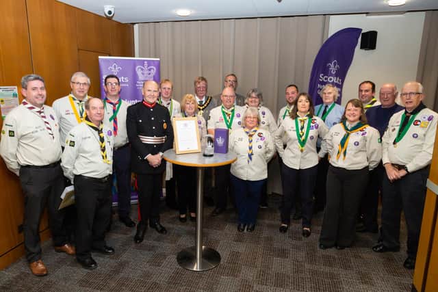 Scout leaders from across Nottinghamshire were recognised for their dedication and hard work at County Hall.