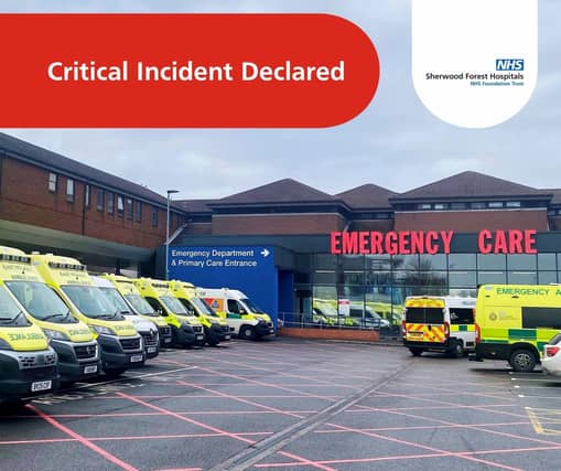 The Emergency Department at King's Mill Hospital