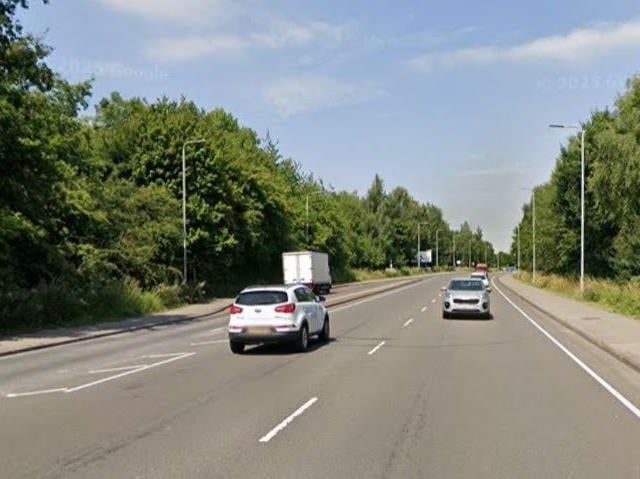 Hucknall by-pass Wood Lane to Annesley Road section.