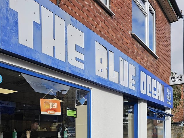 The Blue Ocean Fish Bar is located on 2 Clumber Street, Warsop. This was another highly suggested place.