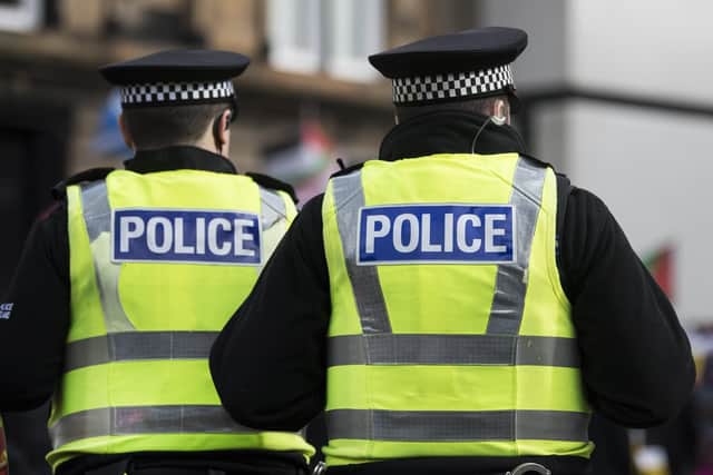 A police officer was assaulted when they attended the scene.
