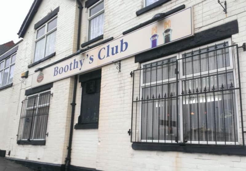 Boothy's club on West Hill Drive, Mansfield, was a popular place for a pint. It closed in 2016.