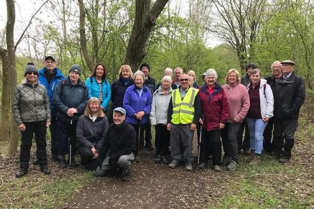 Broxtowe walking group celebrates 20 years of boosting health and happiness 