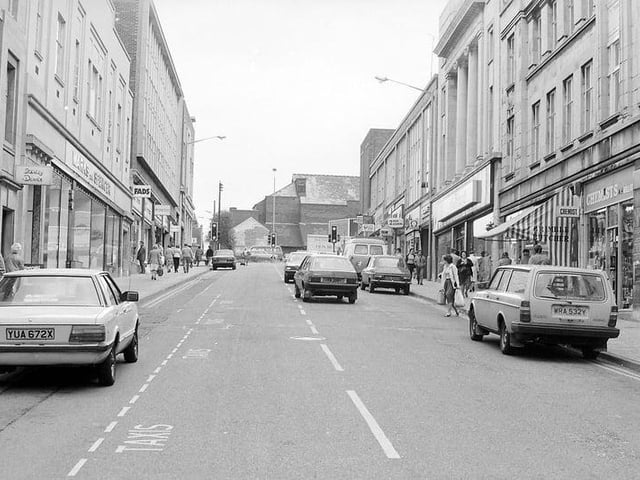 Regent Street pictured in the 1980s.