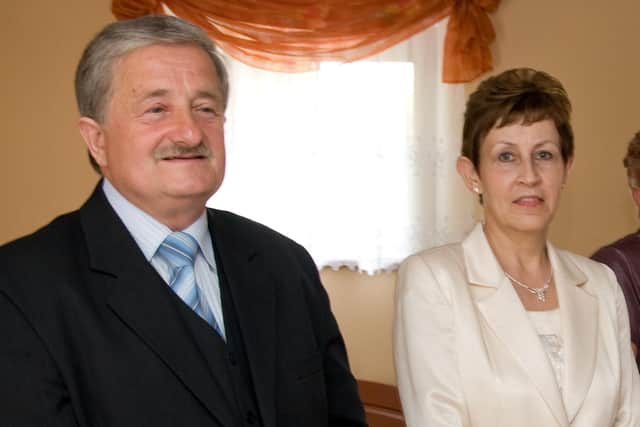 Zbigiew Pawlowski and his wife.