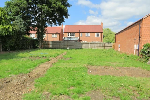 This plot of residential land in Finningley is up for sale for £225,000.