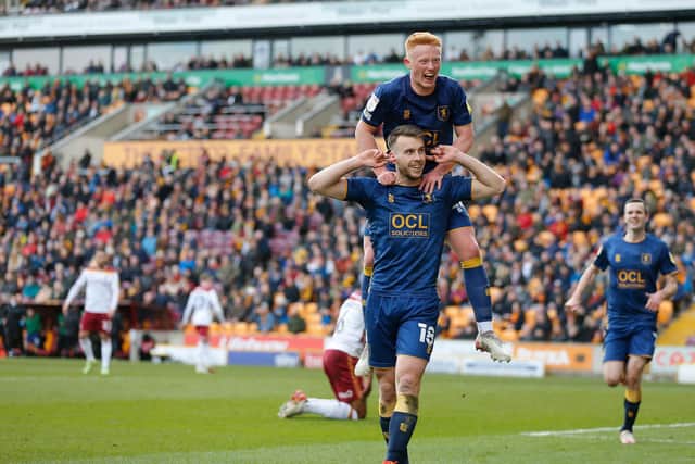 Mansfield are expecting their biggest crowd of the season tomorrow night against Exeter City.