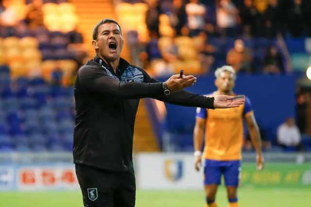 Stags manager Nigel Clough - no sulking warning to fringe players.