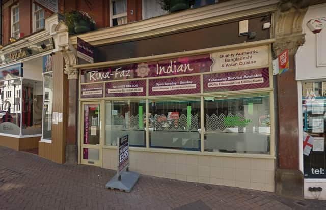 Rima Faz Indian on Leeming Street, Mansfield, was given a five-out-of-five rating after an assessment on September 21.