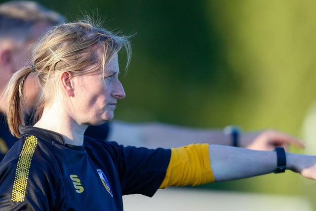 Stags Ladies manager Andi Bell.