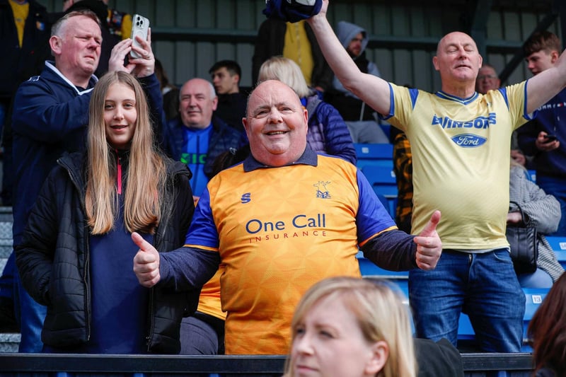 Mansfield Town ended the season in third, while Barrow missed out on the play-offs after the draw.