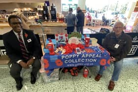 Broxtowe MP Darren Henry supporting the Royal British Legion's Poppy Appeal this month. Photo: Submitted